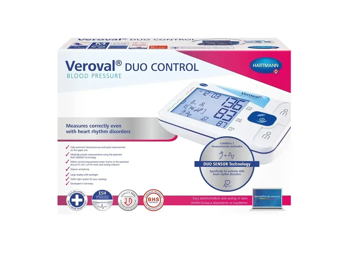 מד לחץ דם - Veroval Duo control M