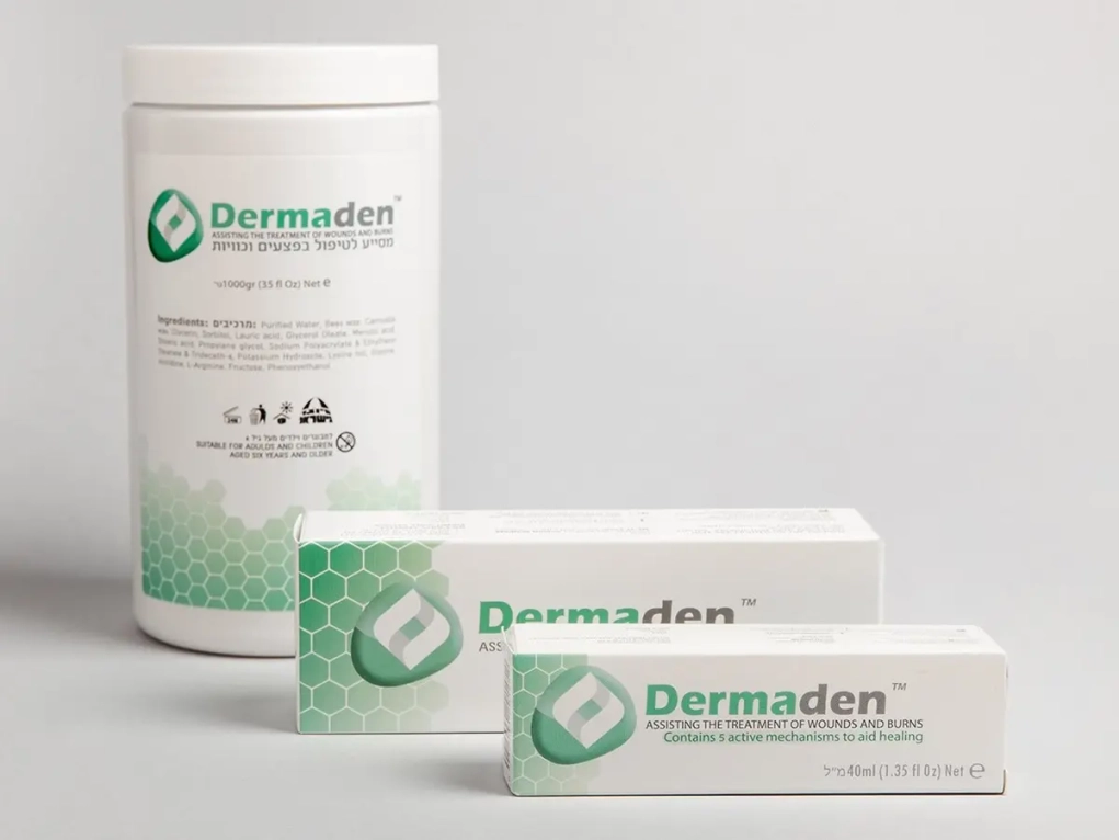 משחה לטיפול בפצעים דרמדן 100 מ"ל