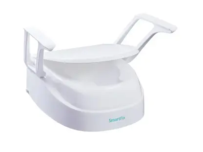 הגבהה לאסלה עם ידיות מתרוממות