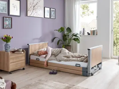 מיטה סיעודית נמוכה במיוחד Lenus