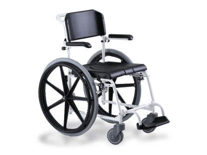 כסא שרותים להנעה עצמית McWet 24