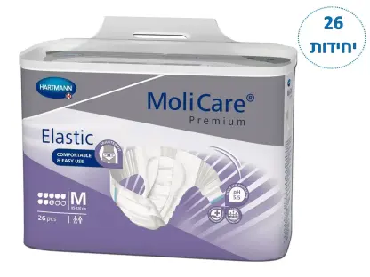 חיתולים למבוגרים מוליקר פרימיום סופר אלסטי - M