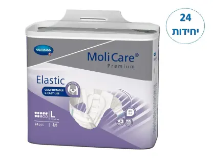 חיתול מוליקר פרימיום סופר אלסטי - L