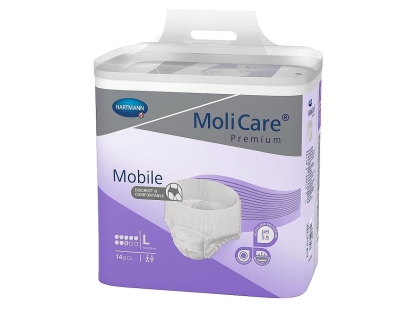 תחתונים לבריחת שתן מוליקר מובייל סופר - L 2