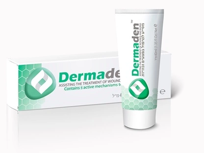 דמדן משחה לטיפול בפצעים קשיי ריפוי וכוויות