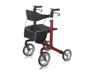 רולטור קל משקל קיפול כפול אדום