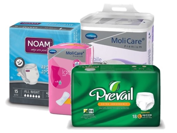 מוצרי ספיגה - הסבר על הסוגים השונים