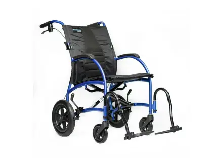 כסא גלגלים להעברה קל לקיפול ונשיאה strongback