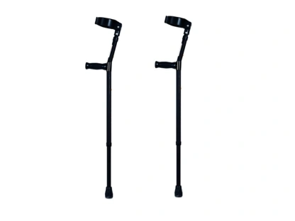 זוג קביים קנדיות למבוגר-שחור